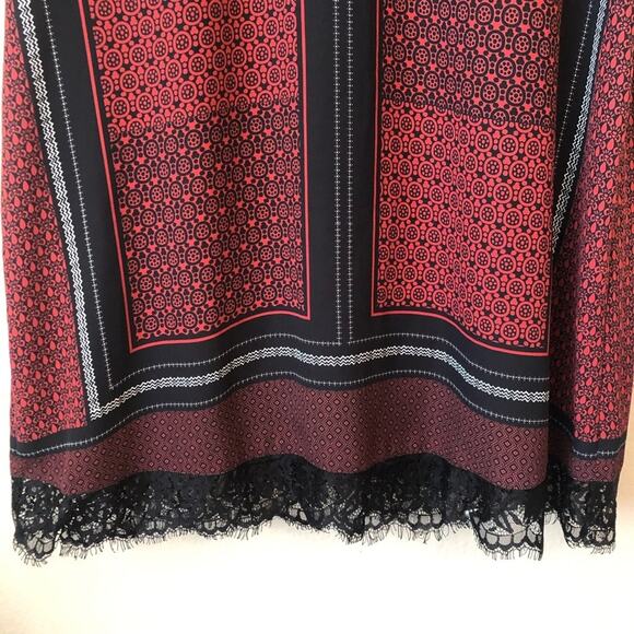 Express Sheath Dress Womens XS Boho Lace Black Witchy Festival Gothic Coquette - Picture 3 of 7